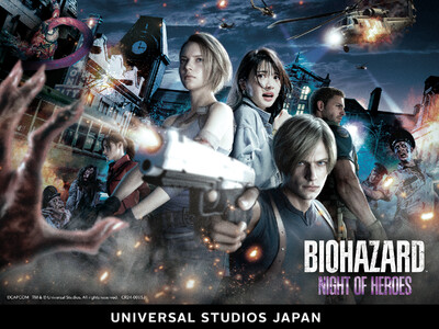 驚愕の360度ライブ・ホラーが帰ってくる！　『バイオハザード(TM)・ナイト・オブ・ヒーローズ』が待望の再演決定！　ユニバーサル・スタジオ・ジャパンで2025年9月5日（金）より開演！