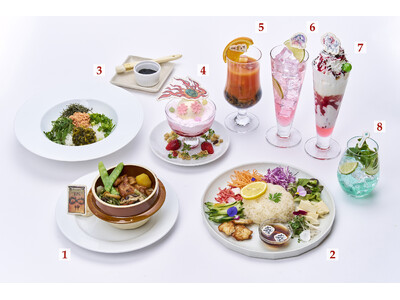 カプコンカフェ 池袋店＆梅田店 「大神」シリーズ20周年を記念したコラボメニューを大公開！