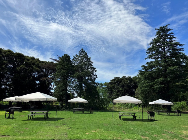 吉祥寺、三鷹、田無駅からのアクセスも良好！ 東京都西東京市の「MUFG PARK」内に 森の中のBBQ 「LOCAL BBQ 武蔵野」3月29日（土）運営開始