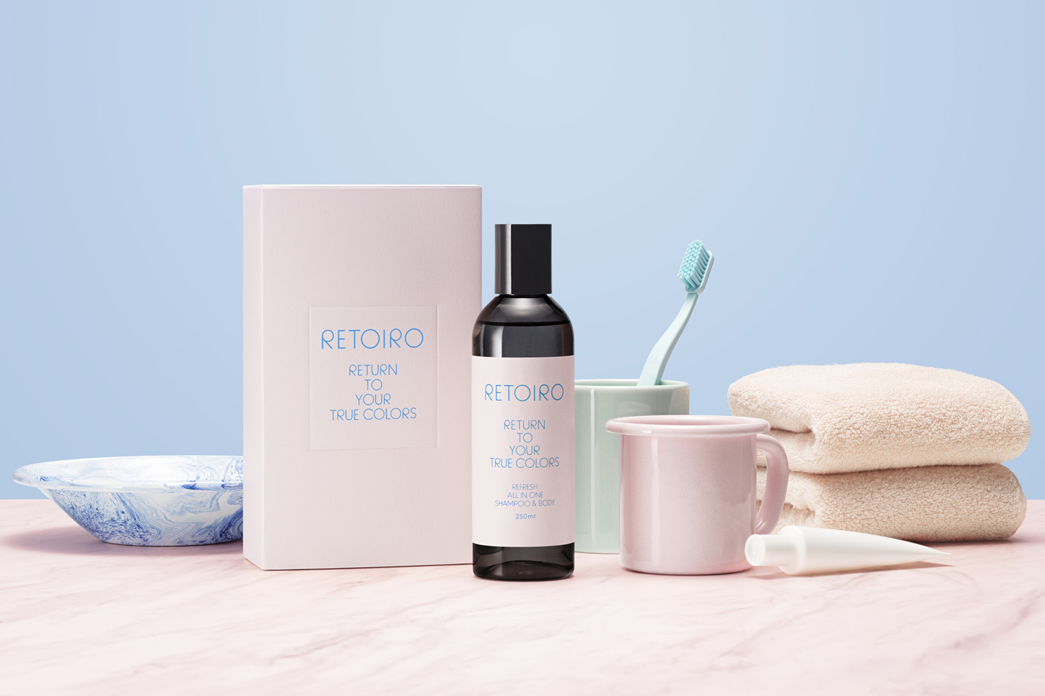 私らしさを引きだす、美容D2Cブランド『RETOIRO』誕生　第一弾商品として、“オールインワン シャンプー＆ボディ”を本日より、予約受付開始