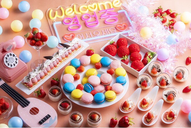 ダブルツリーbyヒルトン大阪城　いちごスイーツと韓国料理が充実のランチビュッフェやいちごアフタヌーンティーを提供開始