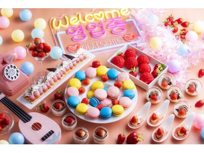 ダブルツリーbyヒルトン大阪城　いちごスイーツと韓国料理が充実のランチビュッフェやいちごアフタヌーンティーを提供開始
