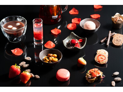 艶めくチョコレートといちごの饗宴　大人のチョコレート＆いちごアフタヌーンティー1月5日（月）より提供開始