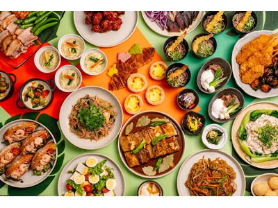 この夏、京都にいながらアジアを旅する「アジアン サマーディナービュッフェ」と夏限定コース料理の提供開始