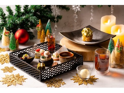 目の前で完成する”ツリーアップルパイ”が登場 　京都食材を楽しむアフタヌーンティー「雪降る京からの贈り物」を11月14日より販売