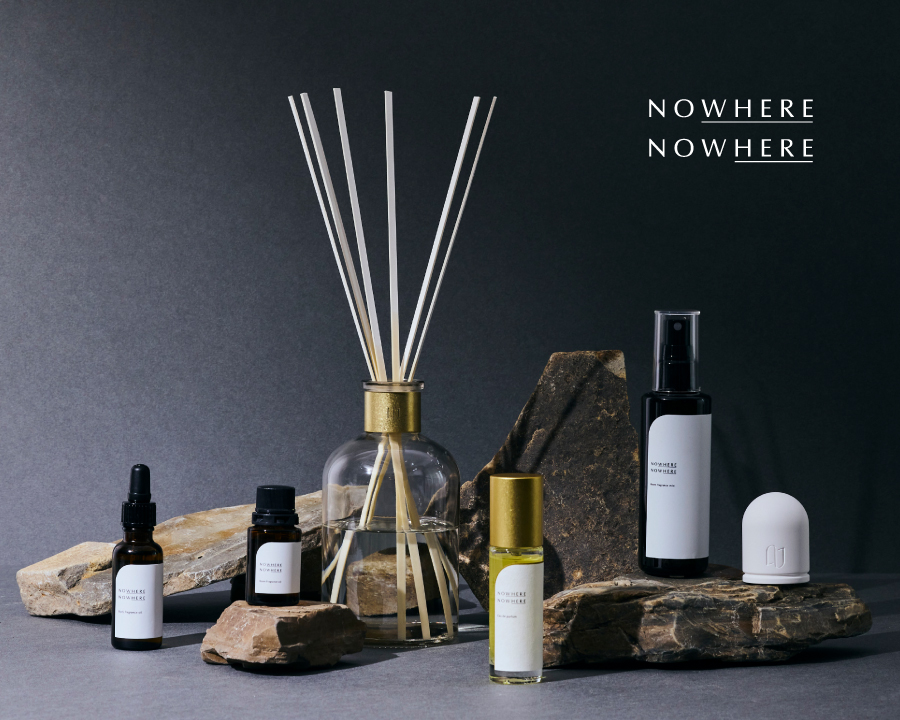 フレグランスブランド【NOWHERE NOWHERE】大阪ルクアイーレにて関西初のPOPUPを開催