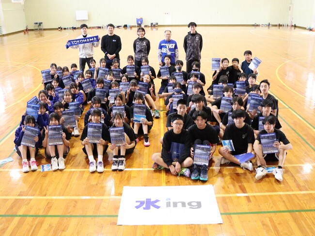 東京羽田ヴィッキーズ元プロ選手とコーチが静岡県藤枝市でバスケ指導／水ingAM