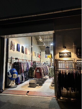 アメリカ古着を安く買える東大阪の”古着屋seak..”が大阪のアメ村、あべのに新店舗をオープン！