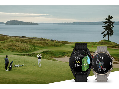 Garmin�j��ł���i�I�ȃS���tGPS�E�H�b�`�wApproach S72�x��10��22���i�؁j�ɔ���