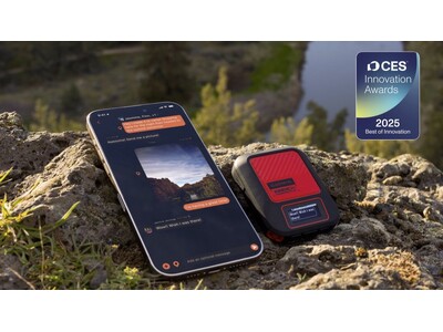 Garmin 『inReach Messenger Plus』が「CES 2025」でベスト・オブ・イノベーションを受賞