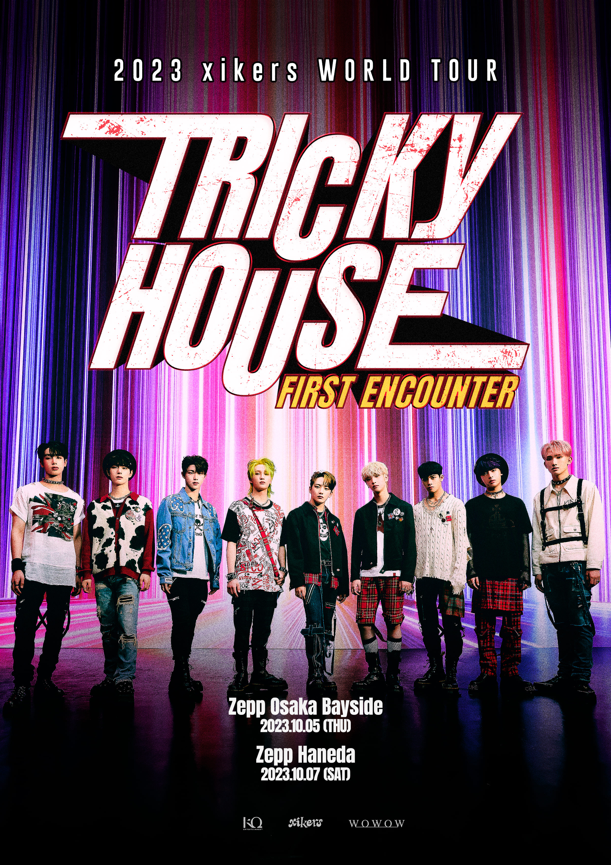 韓国発ボーイズグループ《xikers》　日本初単独ライブ「xikers WORLD TOUR TRICKY HOUSE : FIRST ENCOUNTER IN JAPAN」