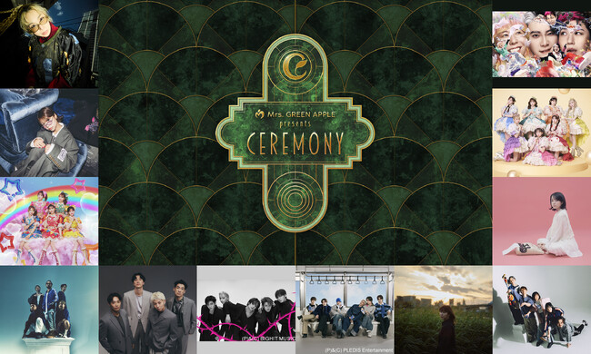 Mrs. GREEN APPLE presents『CEREMONY』2026の放送・配信日時決定！WOWOWで、8月22日（土）・23（日）の2日間にわたって放送・配信！