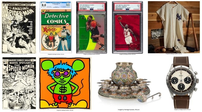 プレスリリース「米国最大のオークションハウス 「ヘリテージ・オークションズ」2025年度上半期総売上高が同社史上最高額9億6,200万米ドル（約1,420億円）を記録」のイメージ画像