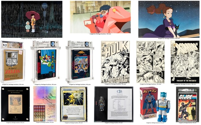 ビデオゲーム、アニメ、マンガなど、世界が注目する日本のポップカルチャーアイテムをヘリテージの専門家がその場で査定する「ポップカルチャーアイテム無料査定会」開催