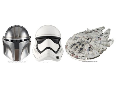 「スター・ウォーズの日」恒例「スター・ウォーズ シグネチャー・オークション」出品の希少アイテムを日本で展...