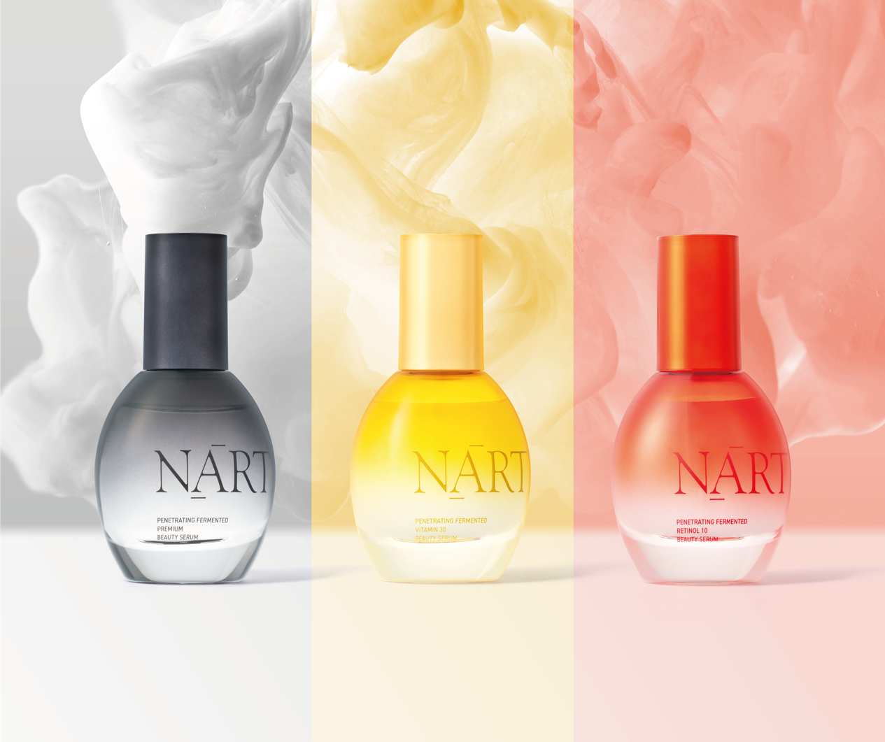 「NARTH」初のスキンケアシリーズから発酵成分美容液「エッセンスセラム」が誕生！～効果や成分で選ぶ3種の発酵美容液～