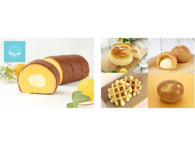 夏の暑さを吹き飛ばす爽やかな瀬戸内レモンスイーツ「黄福ろうる はちみつレモン」「本格濃厚チーズスフレ 瀬...