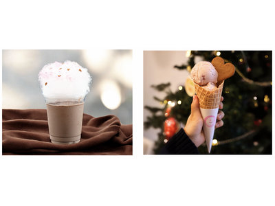 濃厚でクリーミーな植物由来のアイス「eclipseco」ふわふわ雪のようなコットンキャンディが可愛いホリ...