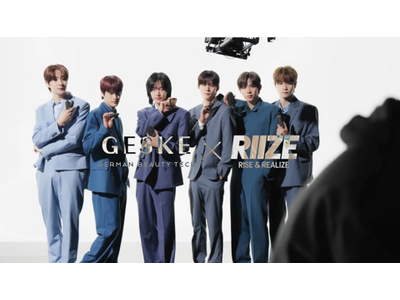 話題の【GESKE×RIIZE】タイアップCMメイキング動画公開！