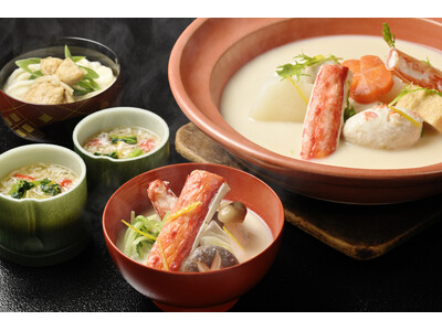 幸せに、まっすぐ。うかいのお取り寄せ「レストランうかい」から季節の鍋セット「吟醸蟹とうふとたらば蟹の豆乳...