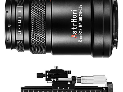 AstrHori アストロリのセット商品「25mm F2.8 M E Rail 」を2024年8月20日(火)に新発売