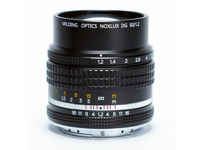 【予約開始】“現代Noct”の美学を纏った大口径レンズ「MR.DING Noxlux DG 50mm F1.2」 ニコンZマウント対応モデルが登場