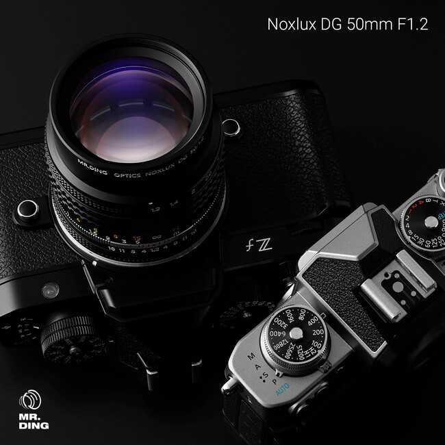 gNocth̔wZa jRZ}Egp uMR.DING Noxlux DG 50mm F1.2vV̂m点