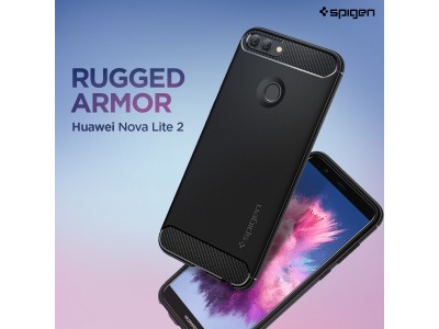 Spigen、HUAWEI nova lite 2用ケース「ラギッド・アーマー」を発売