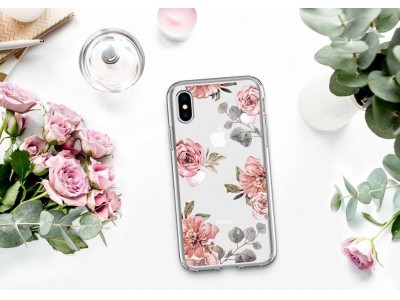 【新デザイン】Spigen、水彩タッチのバラが華やかなiPhone向けケース「リキッド・クリスタル アクアレール」を発売