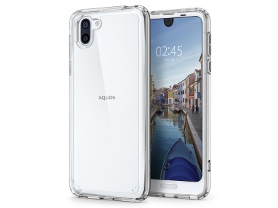 【発売記念50%off】Spigen、AQUOS R2を美しく魅せる耐衝撃クリアケース「ウルトラ・ハイブリッド」の予約販売を開始