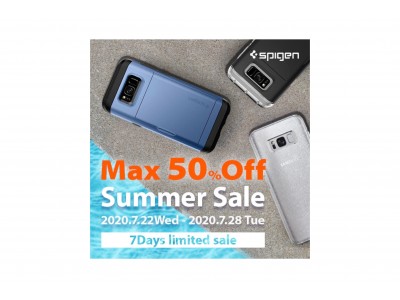 【最大50%off】Spigen、5G対応スマホケースもお買い得になるサマーセールを公式ストアで開催