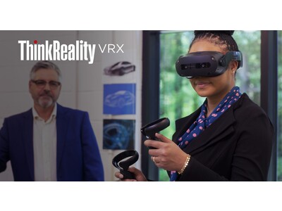 レノボ、エンタープライズ仕様のハイエンドVRデバイス「ThinkReality VRX」を発表