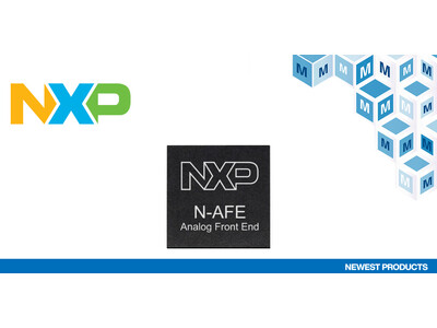 マウザー、NXPのNAFEx88アナログ・フロントエンドICの取り扱いを開始