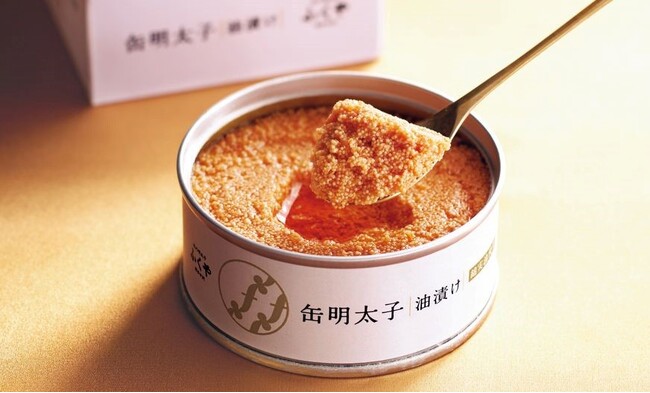 メディアでも話題のふくや「缶明太子　油漬け」累計販売数100万缶突破！