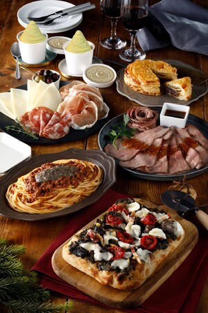 シェフ・サルバトーレ クオモのクリスマステーブル「Natale a Casa(ナターレ カーサ)」を数量限定で発売