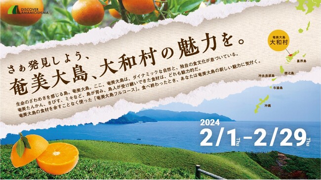 DISCOVER AMAMIOSHIMA , YAMATO-SON　 ～さぁ発見しよう、奄美大島、大和村の魅力を。～