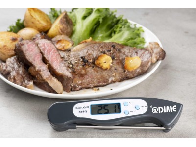 肉料理、パン生地づくり、コーヒーの抽出、いろいろ使える！　DIME8月号の特別付録は−50℃～300℃まで計測できる「デジタル調理温度計」