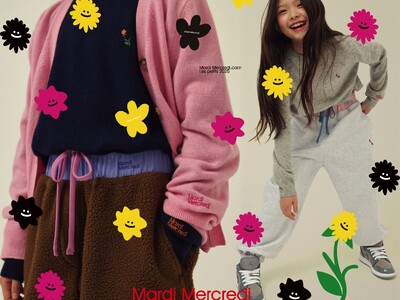 「Mardi Mercredi（マルディメクルディ）」のキッズラインが伊勢丹新宿店にてPOP UP開催決定
