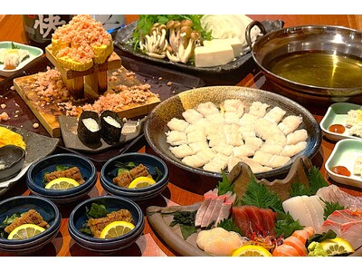 夏の風物詩「鱧」を堪能!全7品の「鱧すきコース」を期間限定で提供開始【北海道海鮮 にほんいち 本町店】