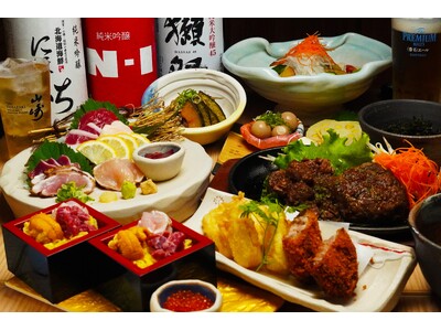忘年会は馬と鶏の贅沢づくし！「2025 馬と鶏の豪華忘年会コース」が新登場！【純国産馬刺しと朝引き鶏 にほんいち】