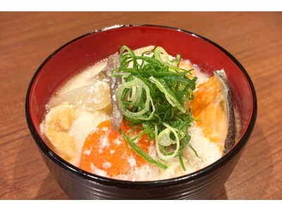 日本酒の余韻を、一杯のかす汁で。N・Iの酒粕を使った冬限定メニューが登場｜北海道海鮮 にほんいち 福島店