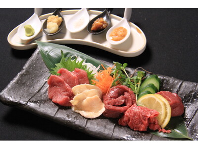 馬刺し全品半額。2月9日“肉の日”を含む3日間限定で2店舗同時開催｜大衆馬肉酒場 馬王