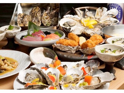 牡蠣も海鮮も飲み放題も！欲張りな幹事様にぴったりの宴会プランが登場！最大84名対応可能な唯一無二の居酒屋｜牡蠣と海鮮 にほんいち 堺筋本町店