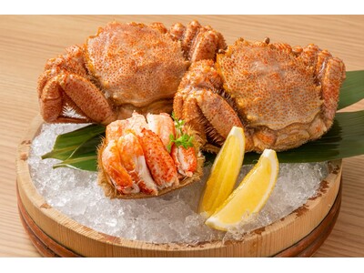 北海道産の毛ガニがぎっしり！豪華に盛り付けた幻の人気メニュー“毛ガニの面盛り”がグランドメニューに登場！｜すし酒場 にほんいち 本町店