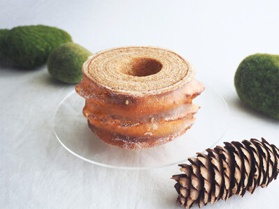 【櫟 kunugi】広島己斐発祥の文化を味わう新たなコラボスイーツ「盆栽バームクーヘン」誕生