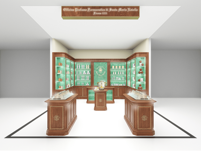 “世界最古の薬局“ サンタ・マリア・ノヴェッラ 2025年8月27日(水)に阪急うめだ本店ブティックをリニューアルオープン