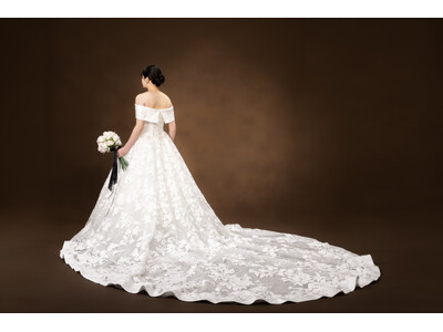 【ホテル椿山荘東京】ハツコ エンドウ ウェディングス、ＴＡＫＡＭＩ ＢＲＩＤＡＬデザイン　「フォレスタ」限定オリジナルドレス誕生