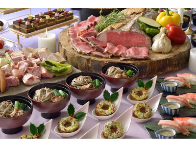 【ホテル椿山荘東京】美食の旅をテーマに、伝統・人気メニューで1年を締めくくる「イヤーエンドディナービュッ...