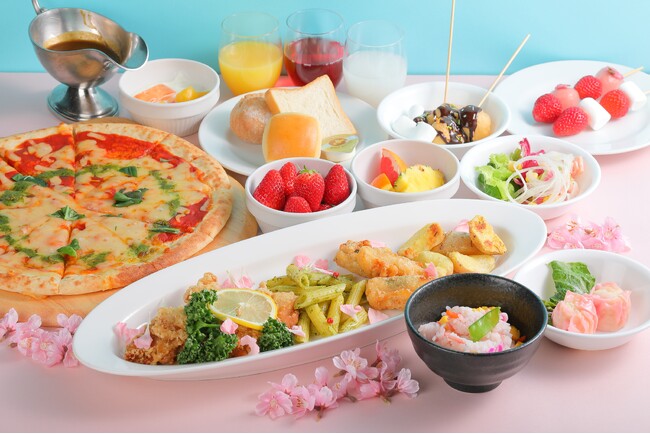 【ホテルグレイスリー札幌】春色ランチ＆真っ赤なイチゴとスイーツビュッフェ～彩りランチと華やかスイーツの贅沢時間～　4月22日（火）～29日（火・祝）開催