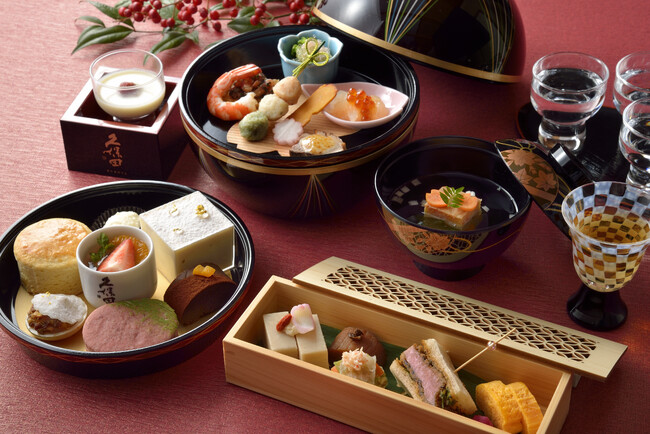 【ホテル椿山荘東京】日本酒「久保田」とともに、春の訪れを感じるひと時を　「KUBOTAアフタヌーンティー 2026年春」を2月2日よりスタート